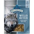 Blue Buffalo Wilderness Trail Treats Chicken Wild Bites Grain-Free Dog Treats, 4-oz bag