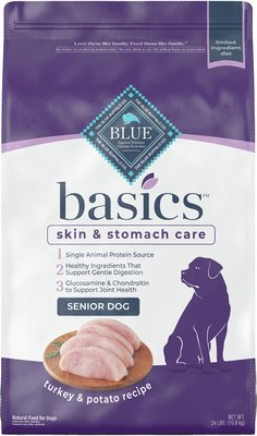 1. Blue Buffalo Basics Limited Ingredient Diet Senior