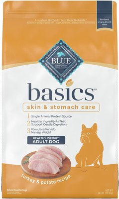 Blue Buffalo Basics Limited Ingredient Diet Healthy Weight Turkey & Potato Recipe Adult Dry Dog Food, slide 1 of 1