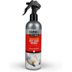 GNC Ultra Medicated Unscented Hot Spot Dog Spray, 12-oz bottle