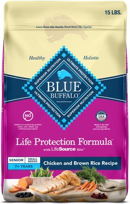 blue buffalo small breed dog food 15 lbs