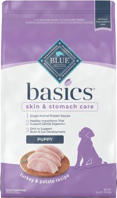Blue Buffalo Basics Limited Ingredient Diet Turkey & Potato Recipe Puppy Dry Dog Food, slide 1 of 1