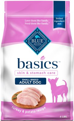 Blue Buffalo Basics Limited Ingredient Diet Turkey & Potato Recipe Small Breed Adult Dry Dog Food, slide 1 of 1