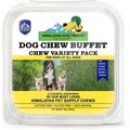 Himalayan Pet Supply Dog Chew Buffet Variety Pack Dog Treats, 32-oz tub
