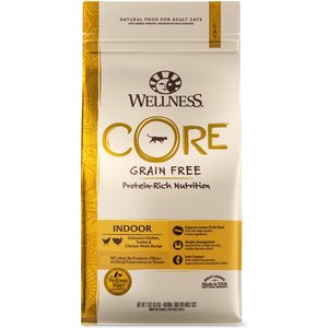 Wellness CORE Grain-Free Indoor Formula Dry Cat Food, 2-lb bag