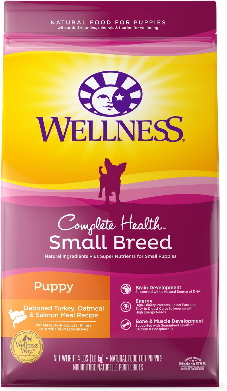 Wellness Complete Health Natural Dry Small Breed Dog Food