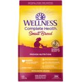 Wellness Small Breed Complete Health Puppy Turkey, Oatmeal & Salmon Meal Recipe Dry Dog Food, 4-lb bag