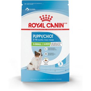 Royal Canin X-Small Puppy Dry Dog Food, 3-lb bag