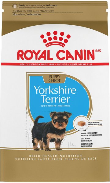 Royal Canin Breed Health Nutrition Yorkshire Terrier Puppy Dry Dog Food, 2.5-lb bag slide 1 of 9
