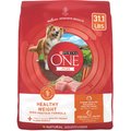 Purina ONE SmartBlend Healthy Weight High Protein Formula Adult Dry Dog Food, 31.1-lb bag