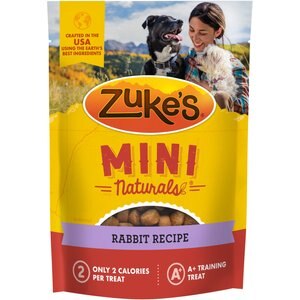 Zuke's Mini Naturals Rabbit Recipe Training Dog Treats, 6-oz bag