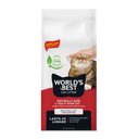 World's Best Multi-Cat Unscented Clumping Corn Cat Litter, 28-lb bag