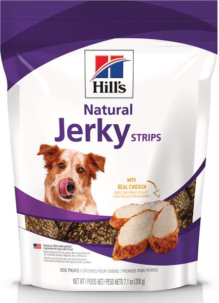 Hill's Natural Jerky Strips with Real Chicken Dog Treats, 7.1-oz bag slide 1 of 7