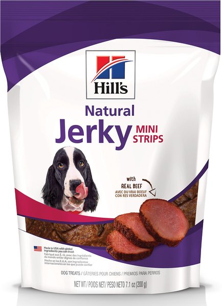 Hill's Natural Jerky Mini-Strips with Real Beef Dog Treats, 7.1-oz bag slide 1 of 7