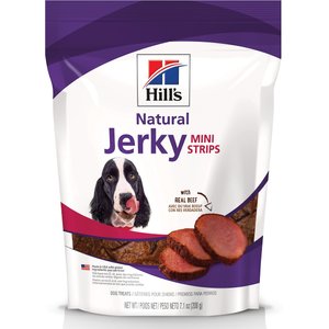 Hill's Natural Jerky Mini-Strips with Real Beef Dog Treats, 7.1-oz bag
