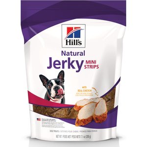 Hill's Natural Jerky Mini-Strips with Real Chicken Dog Treats, 7.1-oz bag