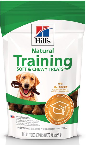 Hill's Natural with Real Chicken Soft & Chewy Training Dog Treats, 3-oz bag slide 1 of 10