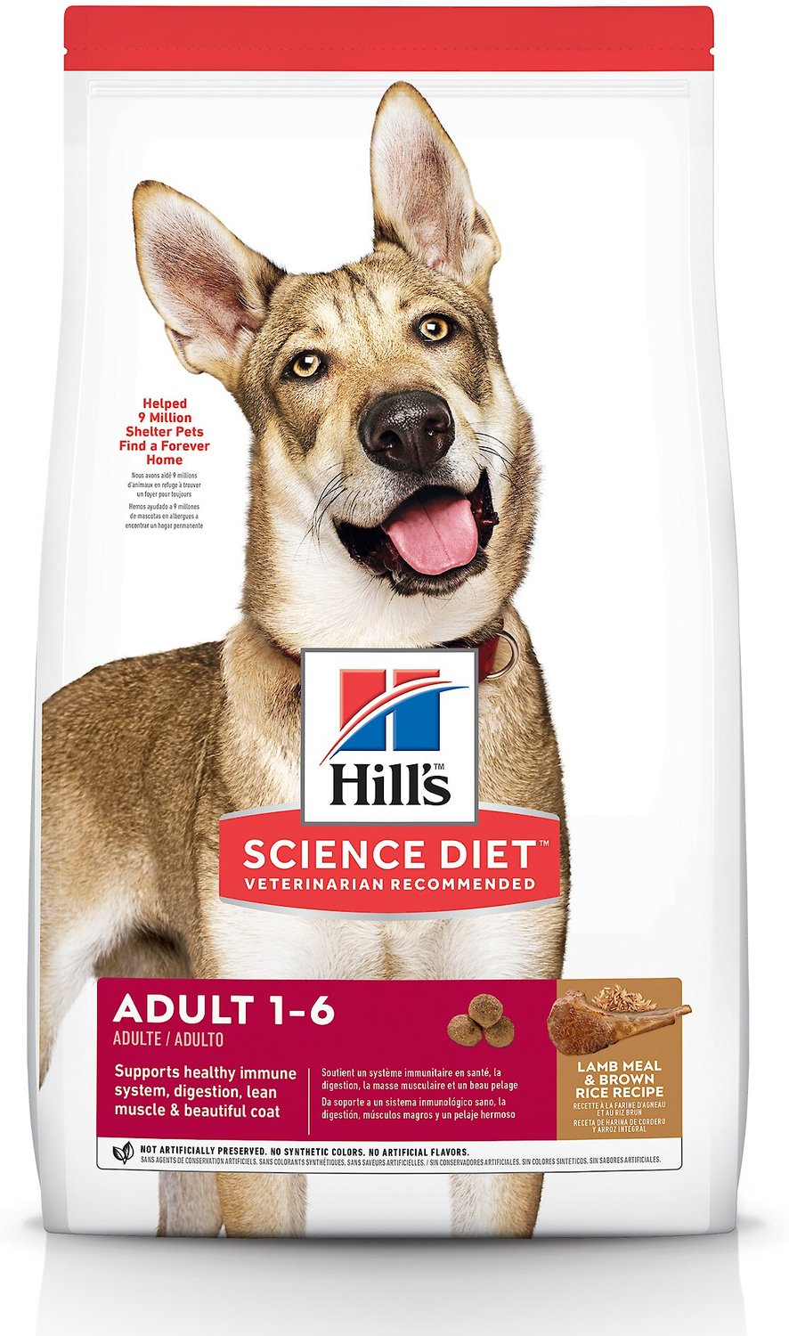hill's science diet lamb