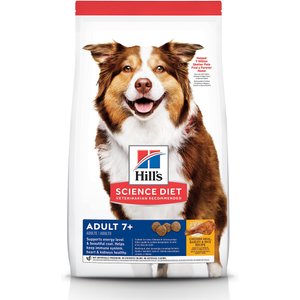 Hill's Science Diet Adult 7+ Chicken Meal, Rice & Barley Recipe Dry Dog Food, 33-lb bag