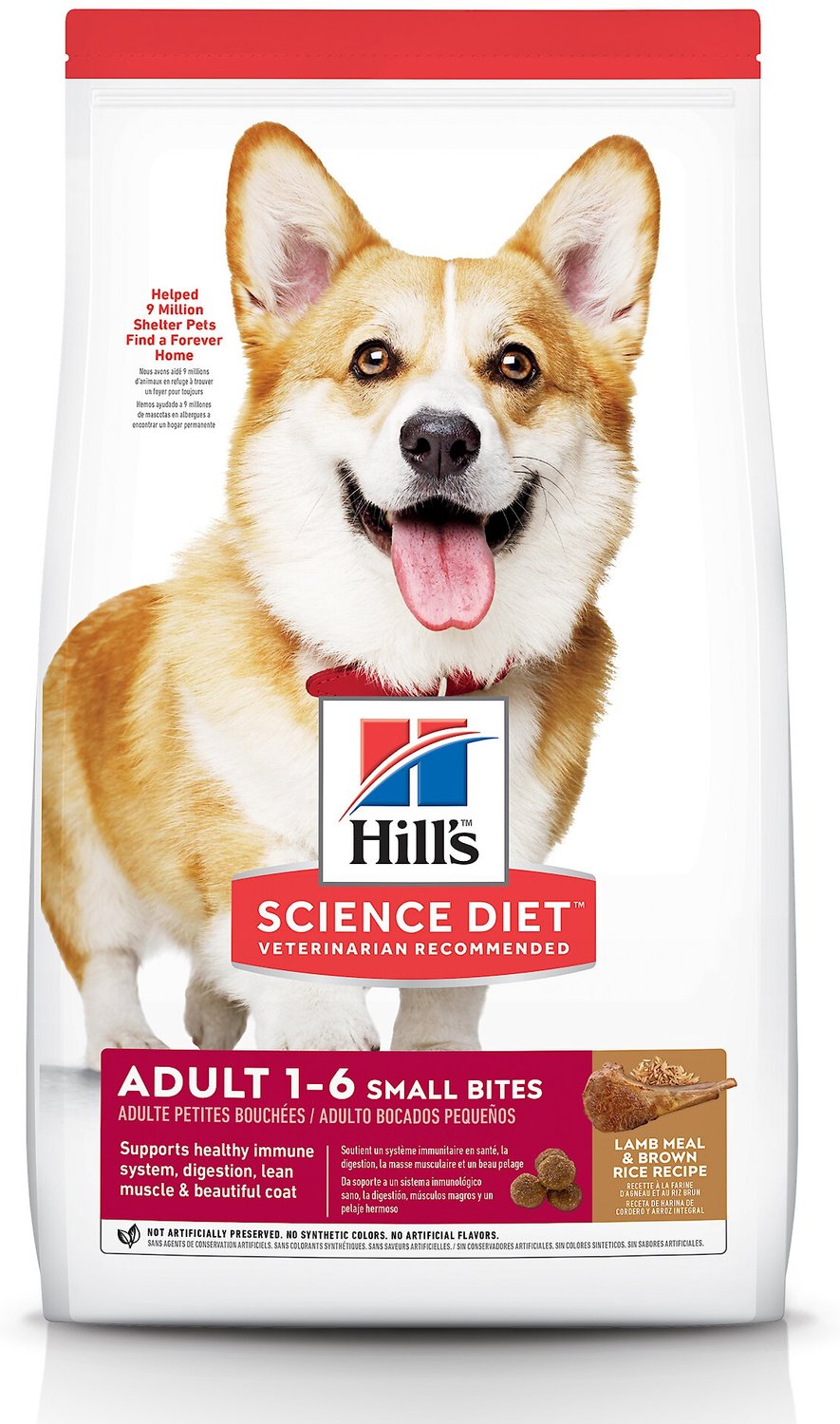 hill science diet small bites dry food