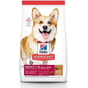 Hill's Science Diet Adult Small Bites Lamb Meal & Brown Rice Recipe Dry Dog Food, 4.5-lb bag