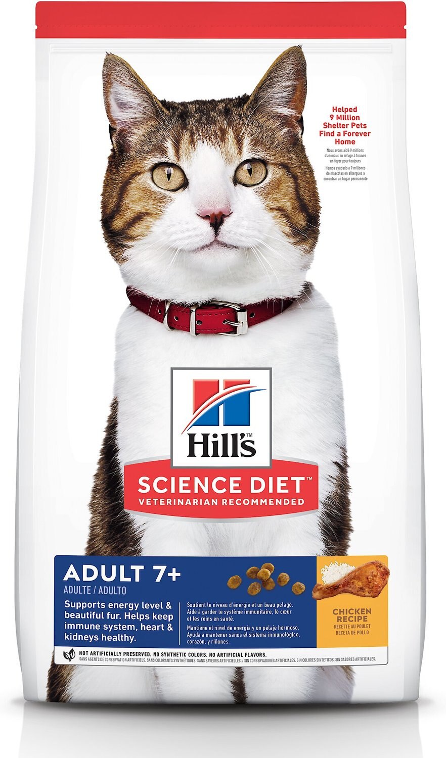 science diet cat food nutritional information