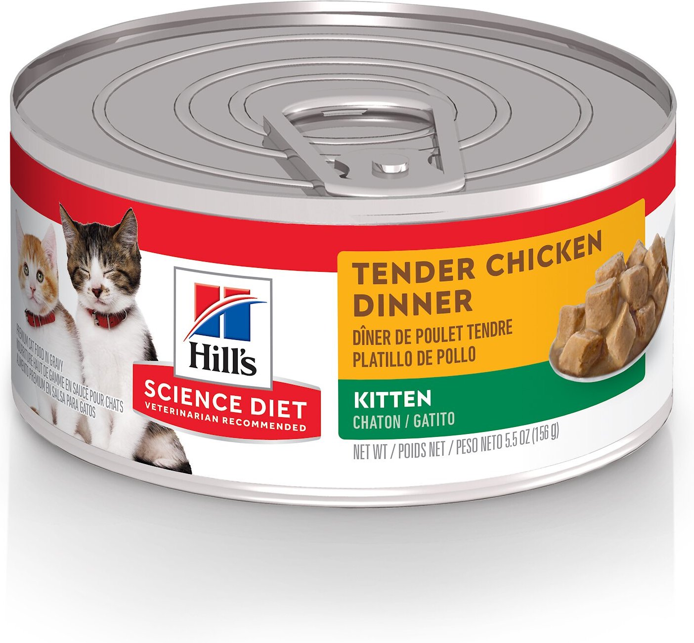 hill's science diet dry kitten food