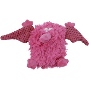 goDog PlayClean Pterodactyl Soft Plush Squeaky Dog Toy, Small