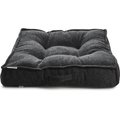 Hotel Doggy Grayson Tufted Memory Foam Dog Bed, Charcoal