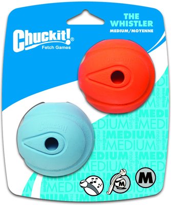 Chuckit! The Whistler Ball Dog Toy, Color Varies, slide 1 of 1