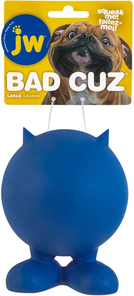 JW PET Bad Cuz Rubber Toy Free shipping Color very
