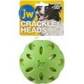 JW Pet Crackle Heads Ball Dog Toy, Color Varies, Large