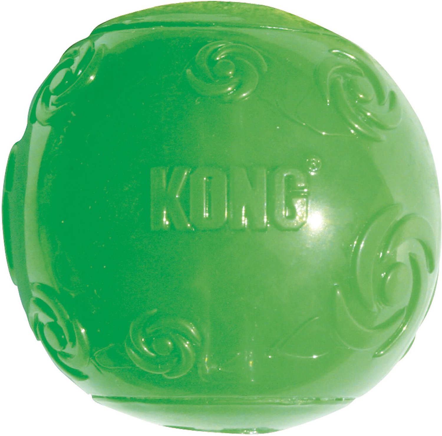 kong squeezz crackle ball