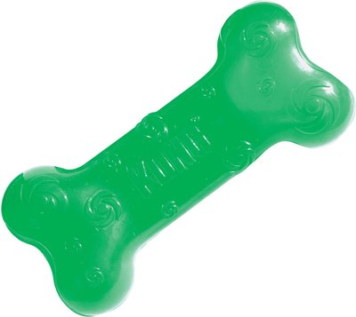 KONG Squeezz Bone Dog Toy, Color Varies, slide 1 of 1