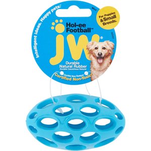 JW Pet Hol-ee Football Dog Toy, Color Varies, Mini