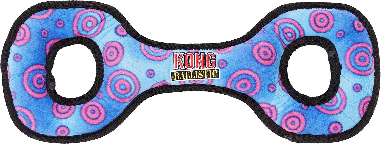 KONG Ballistic Tug Dog Toy, Color 