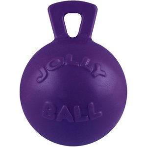 Jolly Pets Tug-n-Toss Dog Toy, Purple, 4.5-in