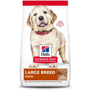 Hill’s Science Diet Puppy Large Breed Lamb Meal & Rice Recipe Dry Dog Food, 33-lb bag