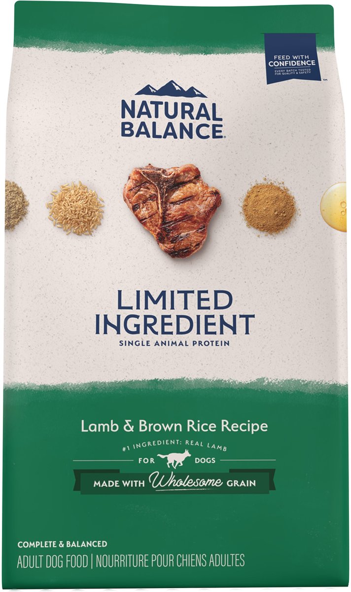 Natural Balance High Energy Lamb & Brown Rice Formula