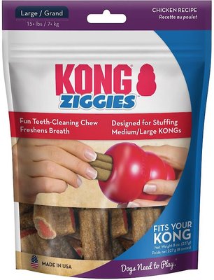 KONG Stuff'N Ziggies Dog Treats, slide 1 of 1