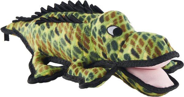 Tuffy's Ocean Creatures Gary Gator Squeaky Plush Dog Toy slide 1 of 6