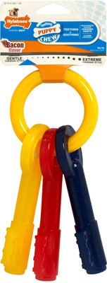 6. Nylabone Teething Keys Puppy Chew Toy