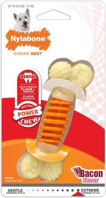 Nylabone PRO Action Dental Power Chew Bacon Flavored Dog Chew Toy, slide 1 of 1