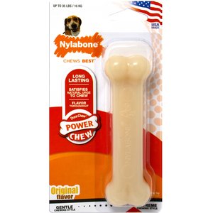 Nylabone Power Chew Original Flavored Durable Chew Dog Toy Medium