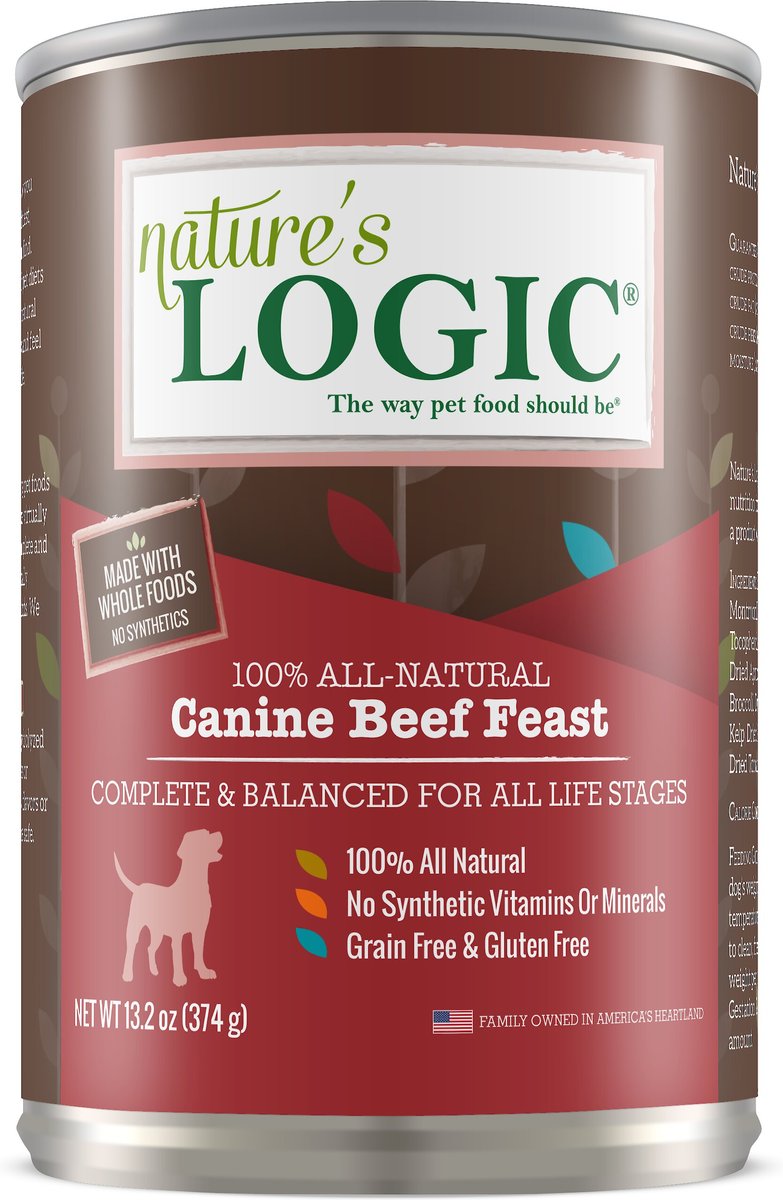 Nature’s Logic Canine Beef Feast Canned Dog Food