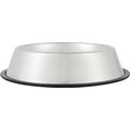 Loving Pets Non-Skid Stainless Steel Dog & Cat Bowl, 12-cup