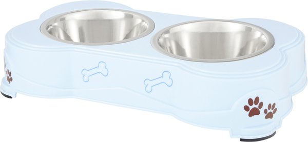 Loving Pets Dolce Double Diner Pet Dish, Murano, 24-oz slide 1 of 5