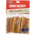 Castor & Pollux Good Buddy USA Rawhide Mini Rolls Dog Treats, 10-pack