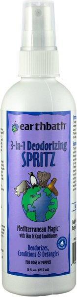 Earthbath Deodorizing Mediterranean Magic Rosemary Spritz for Dogs, 8-oz bottle slide 1 of 3