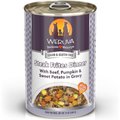 Weruva Steak Frites with Beef, Pumpkin & Sweet Potatoes in Gravy Grain-Free Canned Dog Food, 14-oz, case of 12